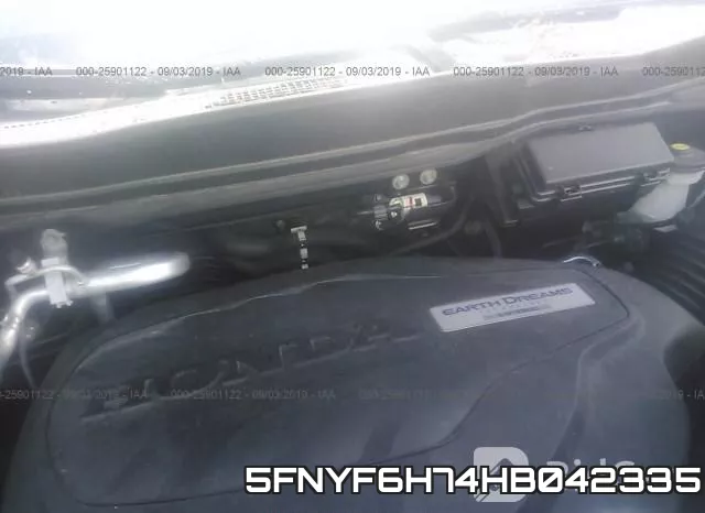 5FNYF6H74HB042335 фото 2