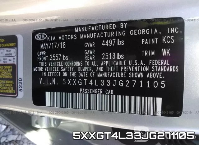5XXGT4L33JG271105 фото 10