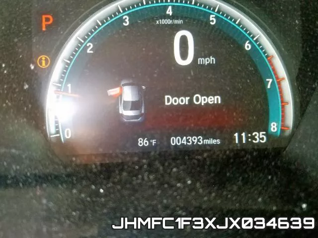 JHMFC1F3XJX034639 фото 9