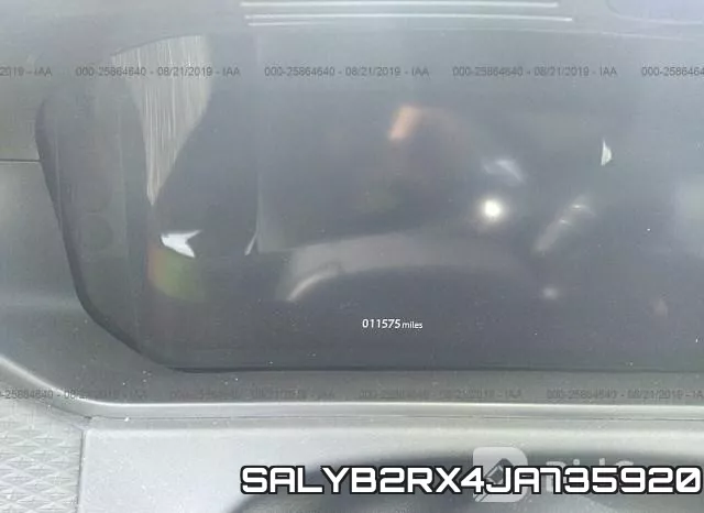 SALYB2RX4JA735920 фото 8