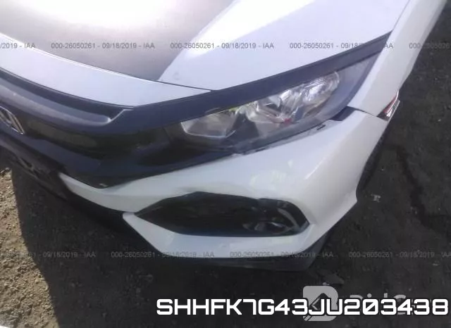 SHHFK7G43JU203438 фото 7