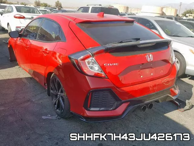 SHHFK7H43JU426173 фото 4
