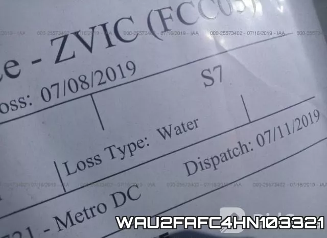 WAU2FAFC4HN103321 фото 7
