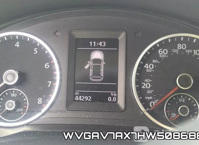 WVGAV7AX7HW508688 фото 8