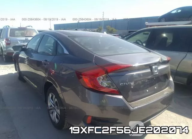19XFC2F56JE202074 фото 4