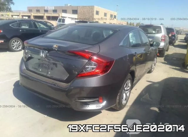 19XFC2F56JE202074 фото 5