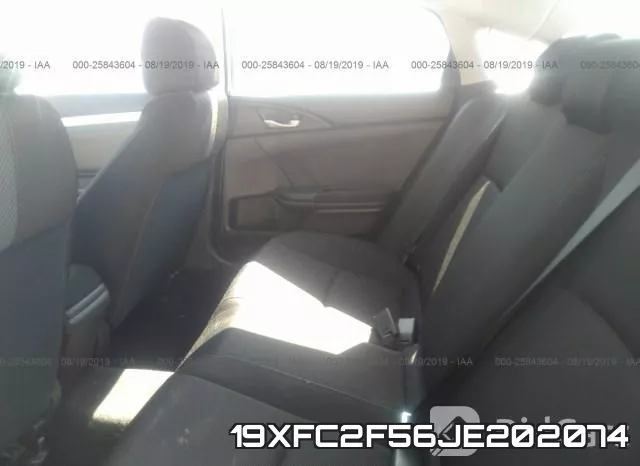 19XFC2F56JE202074 фото 9