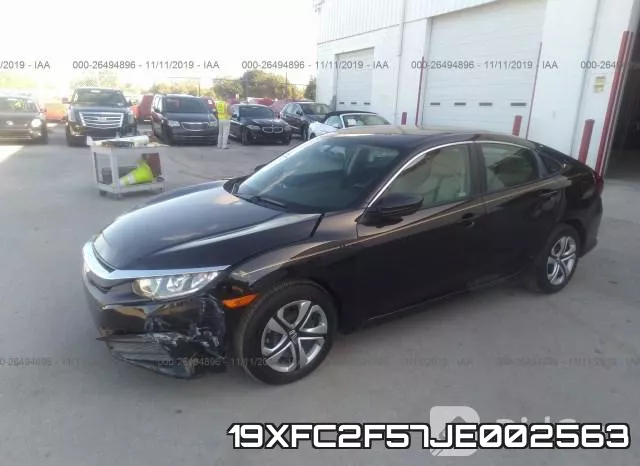 19XFC2F57JE002563 фото 3