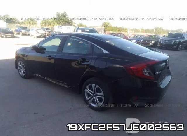19XFC2F57JE002563 фото 4