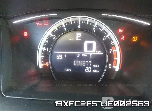 19XFC2F57JE002563 фото 8