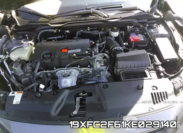 19XFC2F61KE029140 фото 2