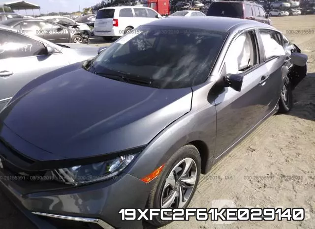 19XFC2F61KE029140 фото 3