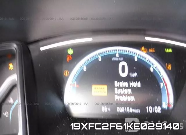 19XFC2F61KE029140 фото 8