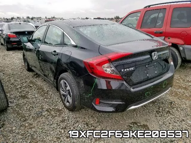 19XFC2F63KE208537 фото 4