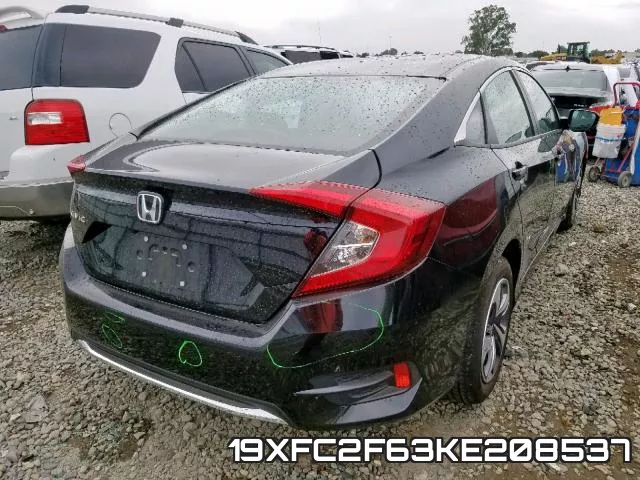 19XFC2F63KE208537 фото 5