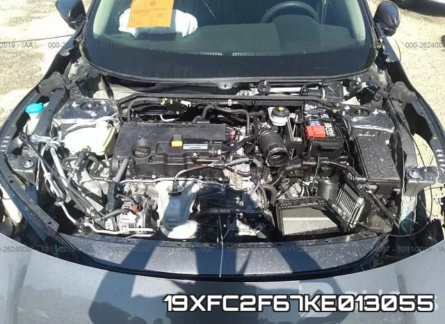 19XFC2F67KE013055 фото 2