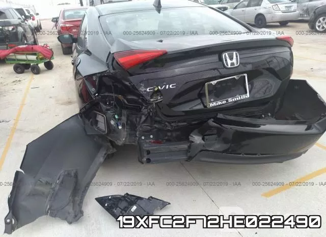 19XFC2F72HE022490 фото 7