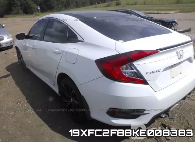 19XFC2F88KE008383 фото 4