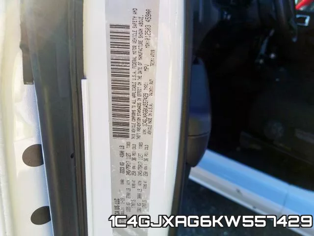 1C4GJXAG6KW557429 фото 2
