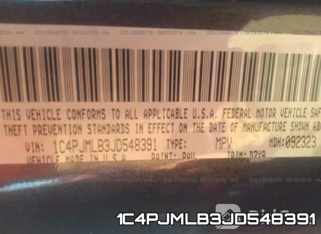 1C4PJMLB3JD548391 фото 9