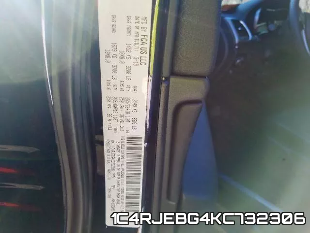 1C4RJEBG4KC732306 фото 2