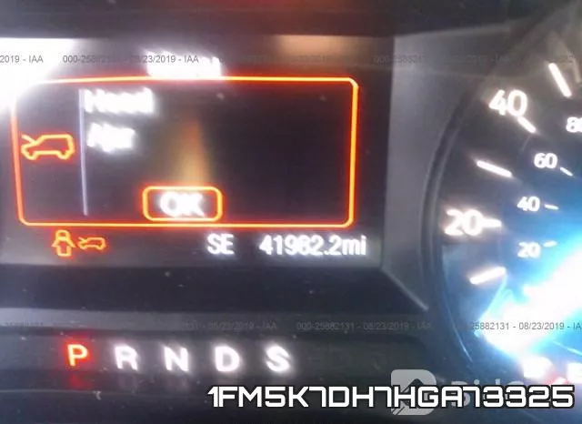 1FM5K7DH7HGA73325 фото 8