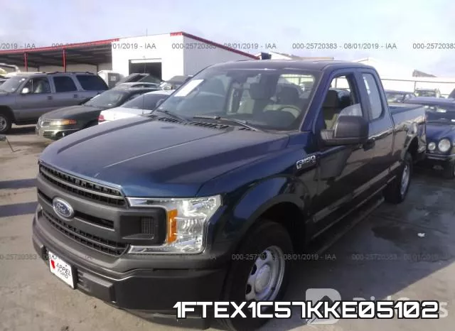 1FTEX1C57KKE05102 фото 3