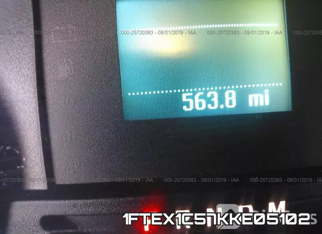 1FTEX1C57KKE05102 фото 8