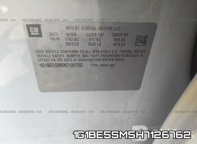 1G1BE5SM5H7126762 фото 10