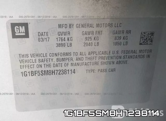 1G1BF5SM8H7238114 фото 10