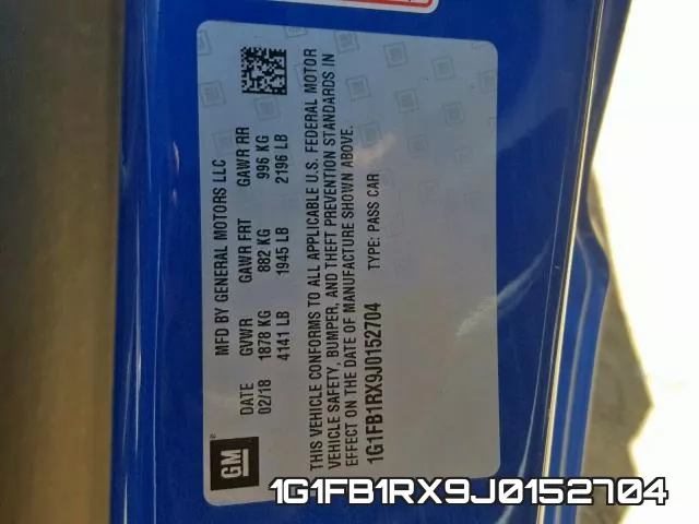 1G1FB1RX9J0152704 фото 2