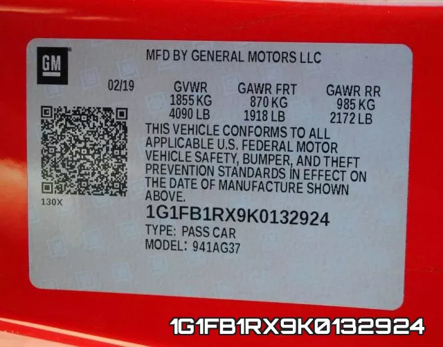 1G1FB1RX9K0132924 фото 2