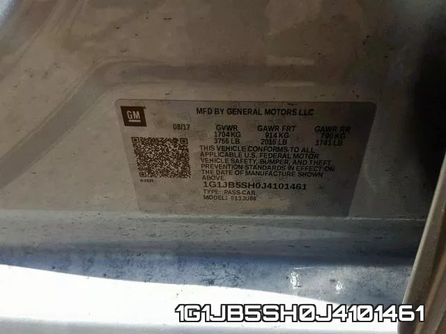 1G1JB5SH0J4101461 фото 2
