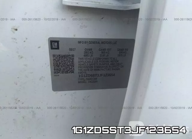 1G1ZD5ST3JF123654 фото 10