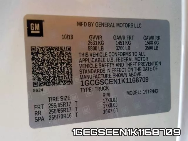 1GCGSCEN1K1168709 фото 2