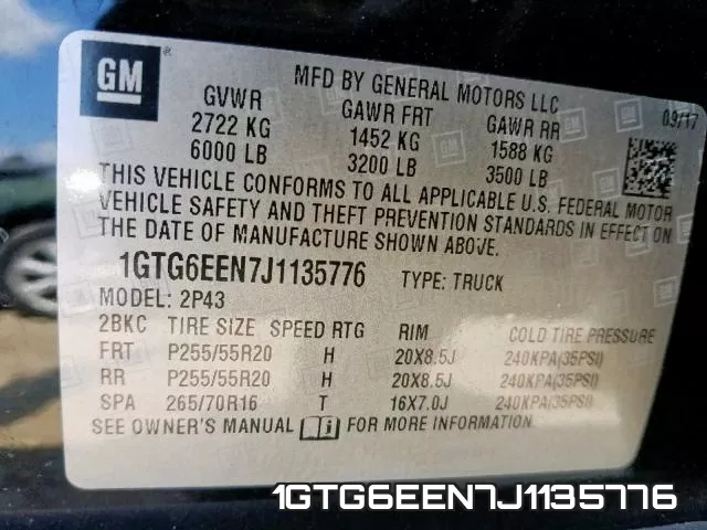 1GTG6EEN7J1135776 фото 2