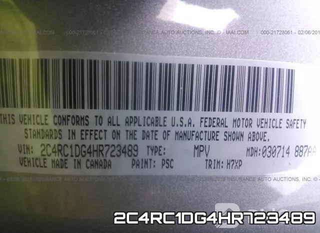 2C4RC1DG4HR723489 фото 9