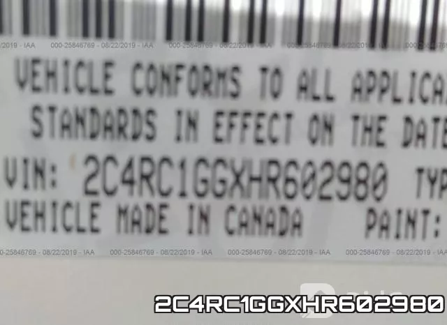 2C4RC1GGXHR602980 фото 10