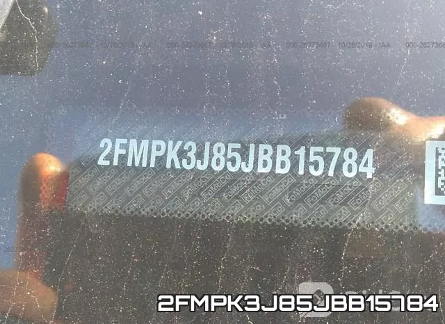 2FMPK3J85JBB15784 фото 9