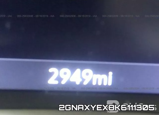 2GNAXYEX8K6111305 фото 8