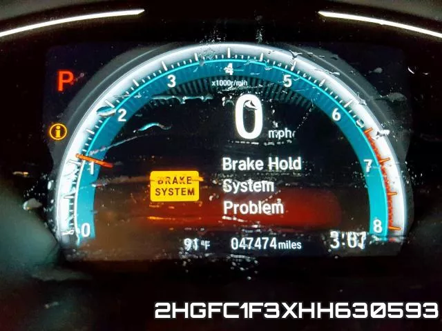 2HGFC1F3XHH630593 фото 9