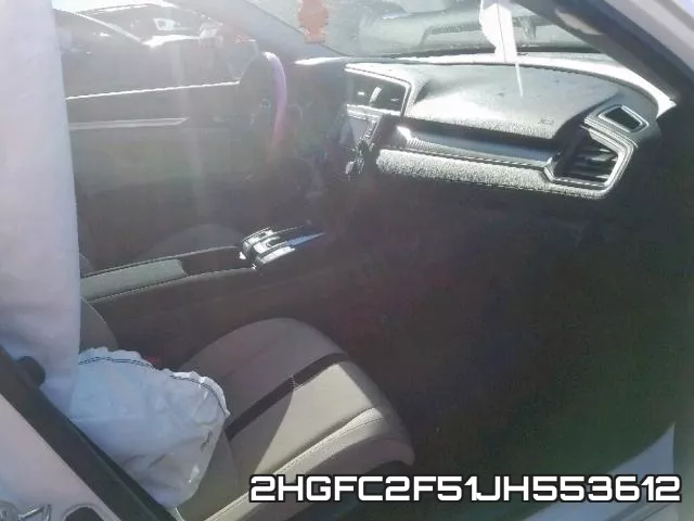 2HGFC2F51JH553612 фото 6