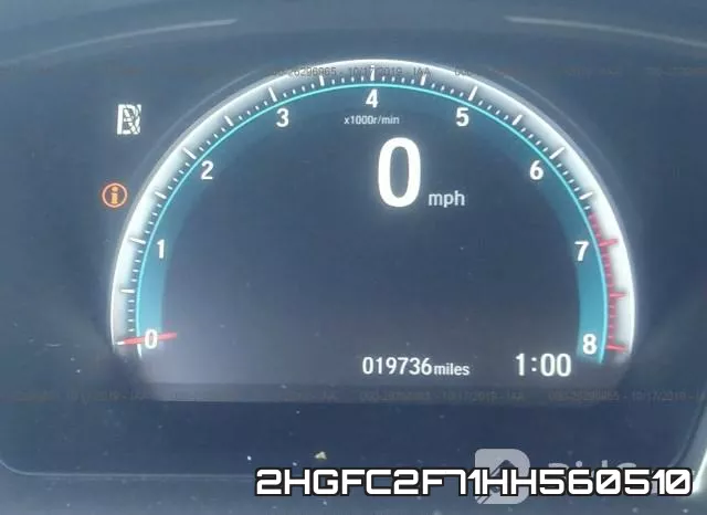 2HGFC2F71HH560510 фото 8