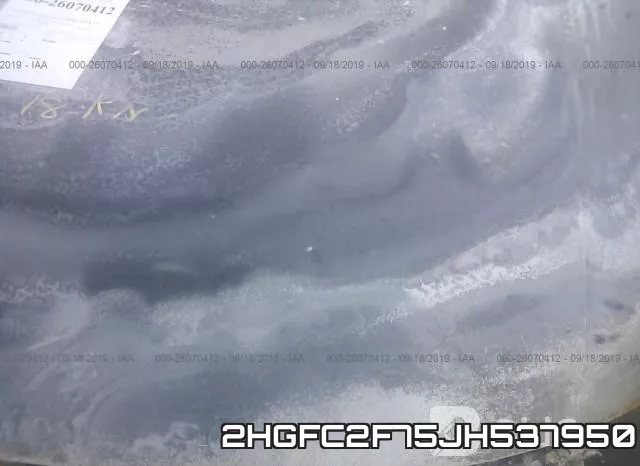 2HGFC2F75JH537950 фото 2