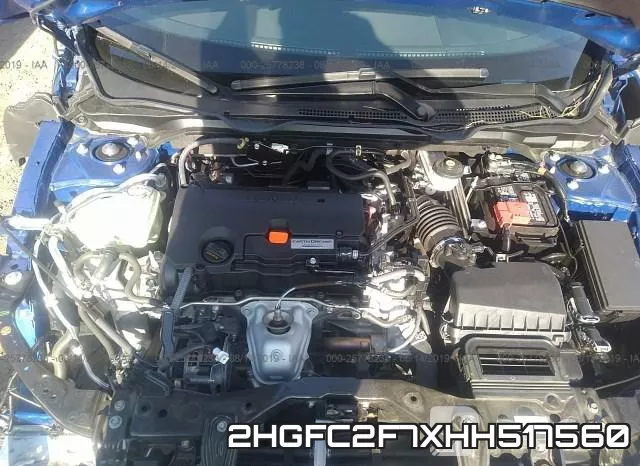 2HGFC2F7XHH517560 фото 2