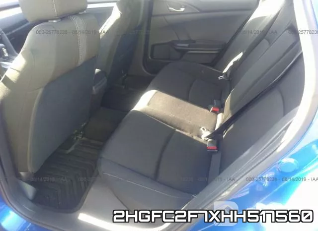 2HGFC2F7XHH517560 фото 9