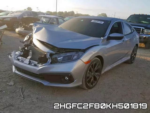 2HGFC2F80KH501819 фото 3