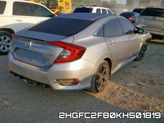 2HGFC2F80KH501819 фото 5