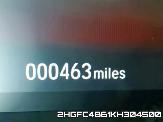 2HGFC4B61KH304500 фото 8