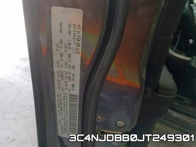 3C4NJDBB0JT249301 фото 2